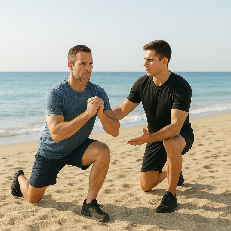 Beach personal training in Marbella: tone your body in a unique setting